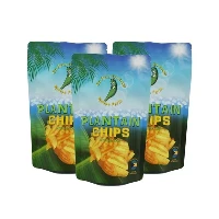 Tas chip pisang raja kunci zip lock custom stand up custom